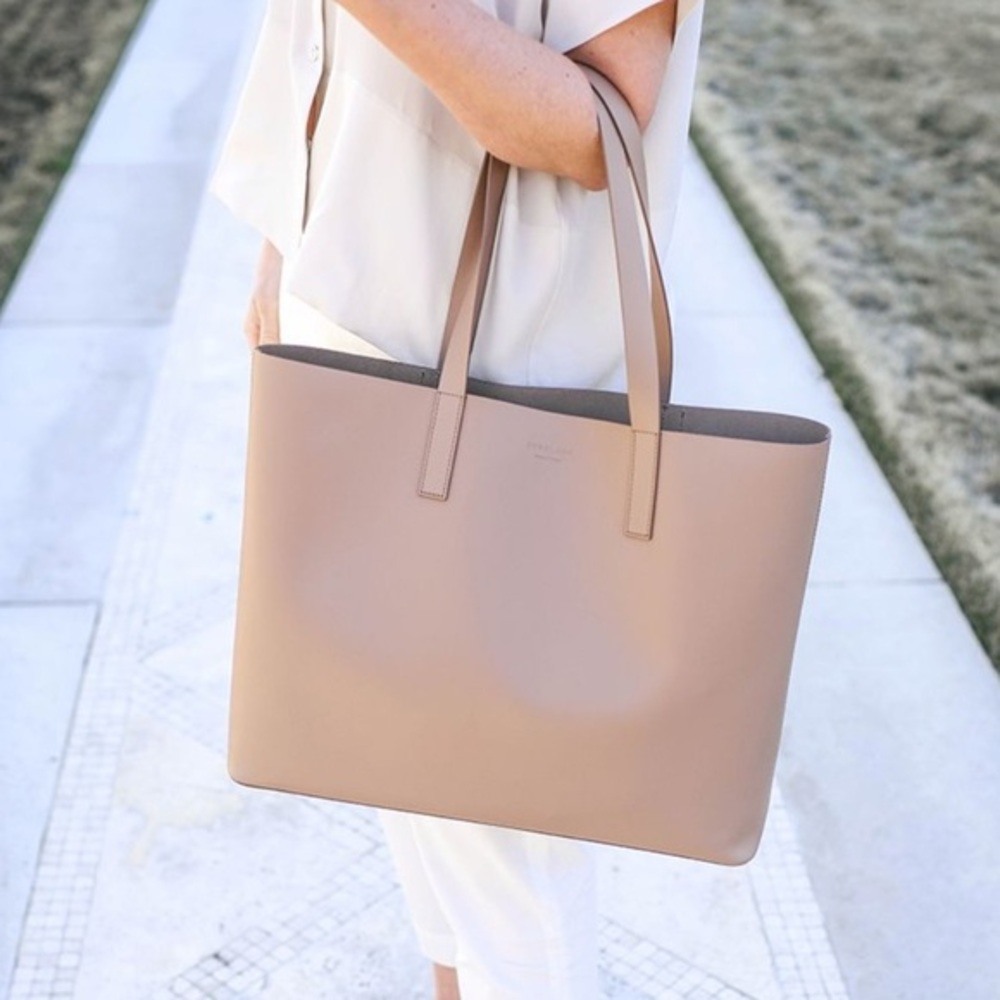 Everlane Day Market Tote Bag in taupe
